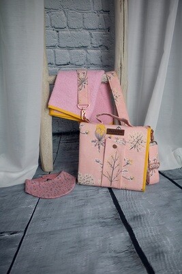 Wickeltasche &quot;Wickelbuddy&quot; rosa