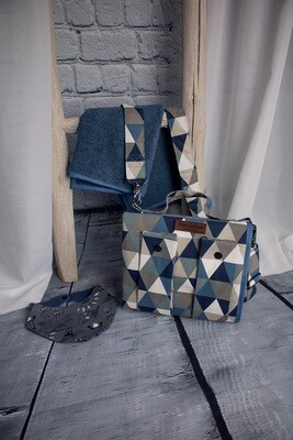 Wickeltasche &quot;Wickelbuddy&quot; blau