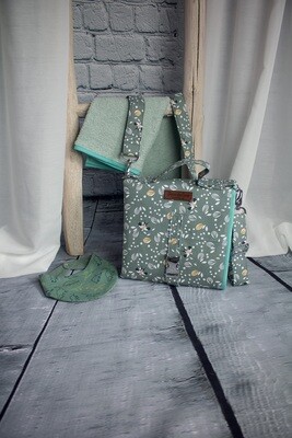 Wickeltasche &quot;Wickelbuddy&quot; schilf