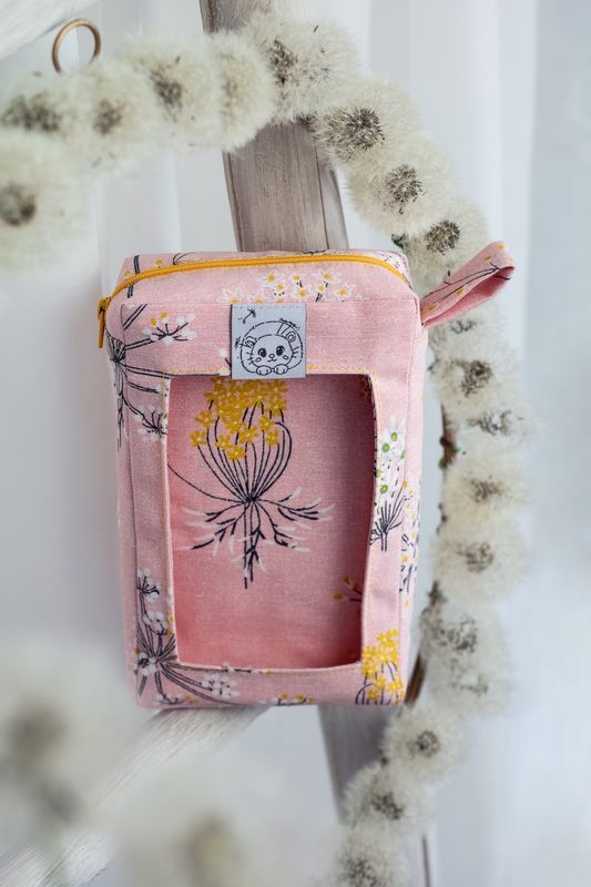 Windel- &amp; Feuchttuchtasche rosa