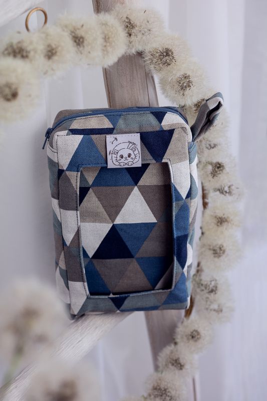 Windel- &amp; Feuchttuchtasche blau