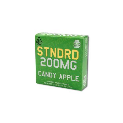 Stndrd Candy Apple 200 MG Sativa Gummies