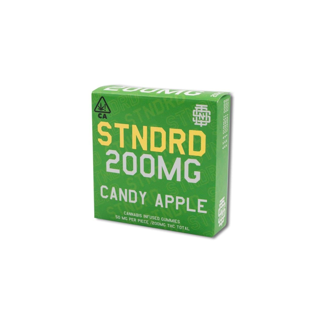 Stndrd Candy Apple 200 MG Hybrid Gummies