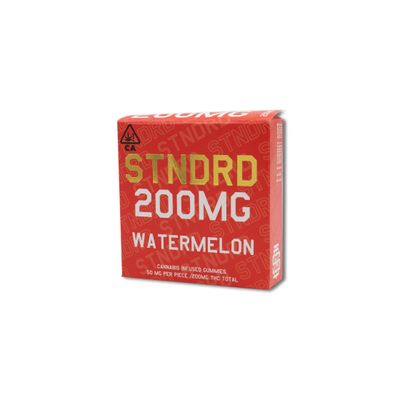 Stndrd Watermelon 200 MG Sativa Gummies