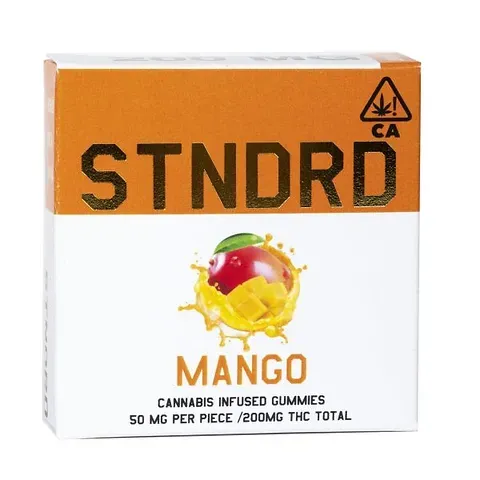 Stndrd Mango 200 MG Hybrid Gummies