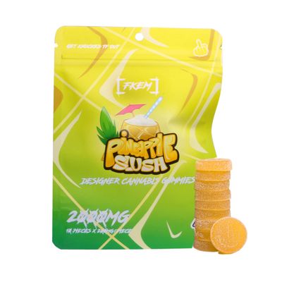 Fkem Pineapple Slush 2000 MG Gummies - Full Spectrum