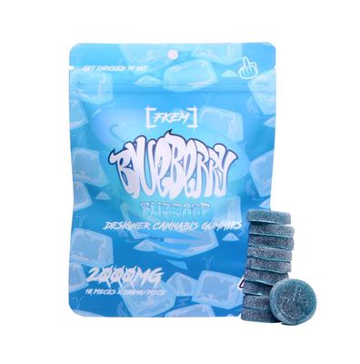 Fkem Blueberry Blizzard 2000 MG Gummies - Full Spectrum