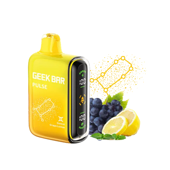 Geek Bar Pulse Grape Lemon