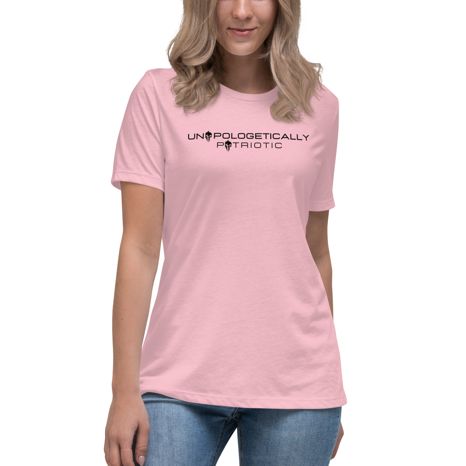 UNAPOLOGETICALLY PATRIOTIC | Women's Relaxed T-shirt