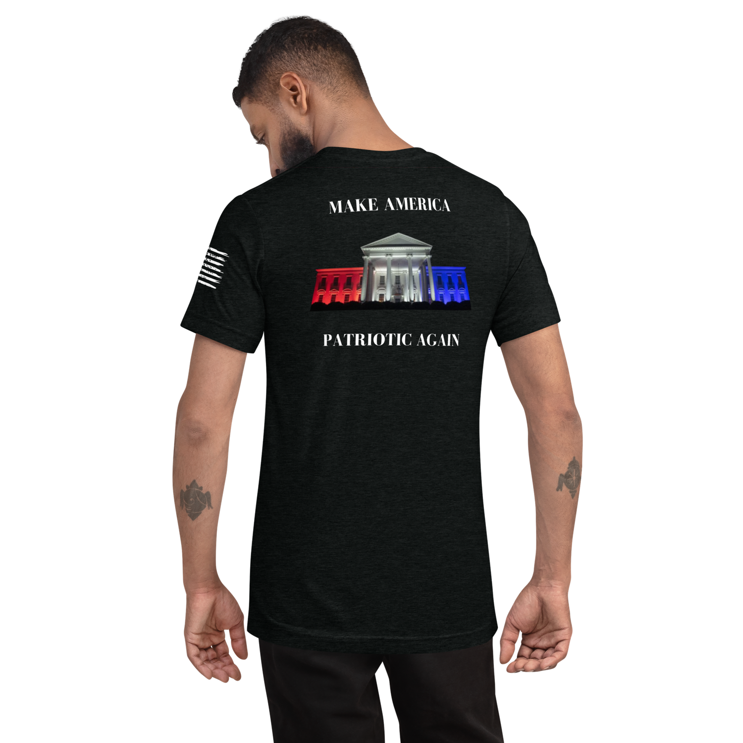 MAKE AMERICA PATRIOTIC AGAIN | WHI TXT | T-shirt