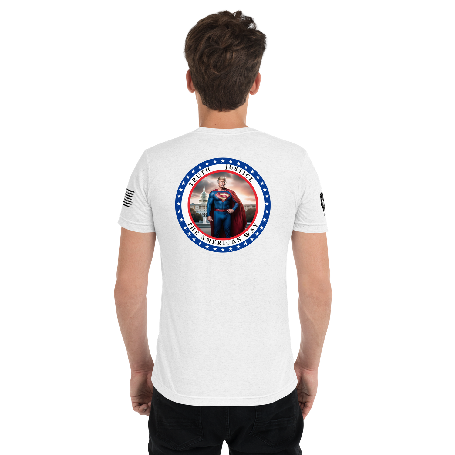 SUPERMAN OF THE UNITED STATES | BLK TXT | T-shirt