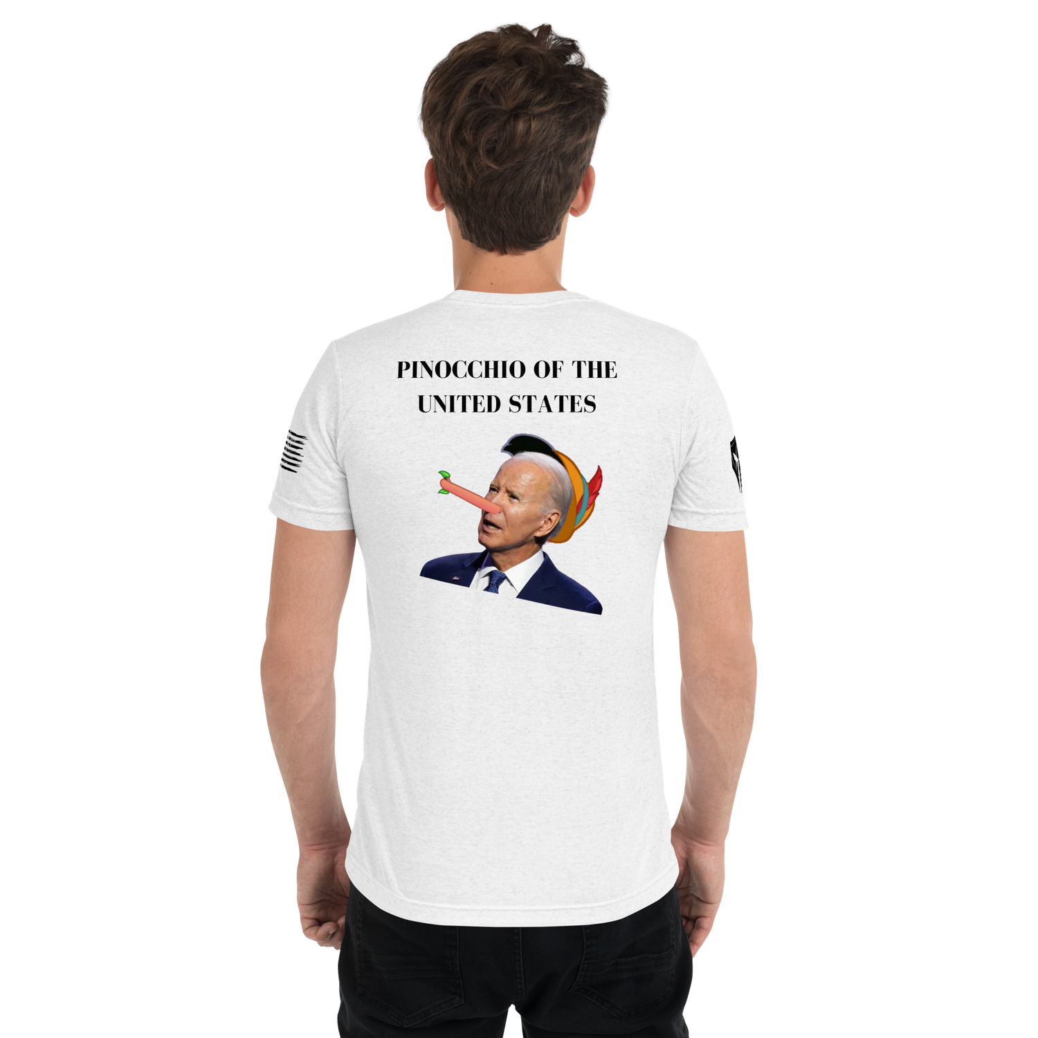 PINOCCHIO OF THE UNITED STATES | BLK TXT | T-shirt
