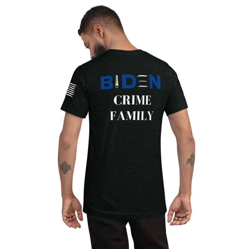CROOKED JOE | WHI TXT | T-shirt
