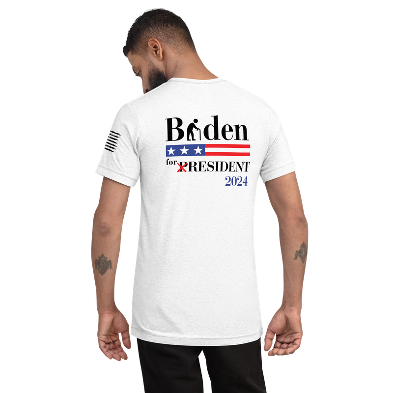 BIDEN FOR RESIDENT | BLK TXT | T-shirt
