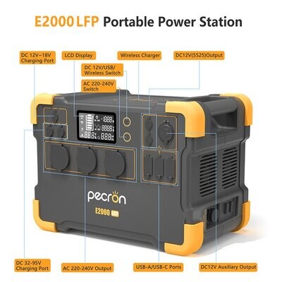 PECRON E2000LFP 230V UK
