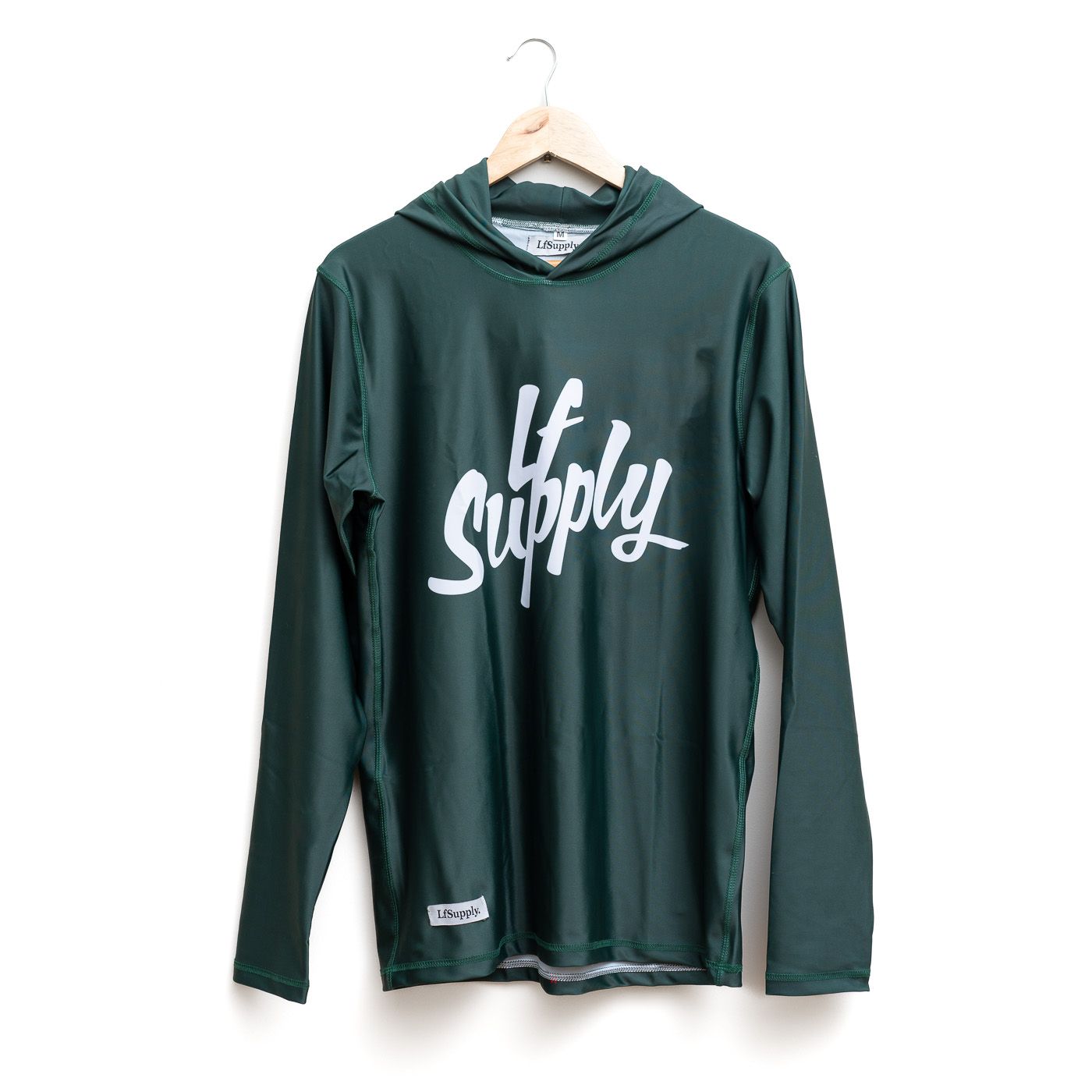 LfSupply. LF Adventure Green - Hooded Foil Jersey