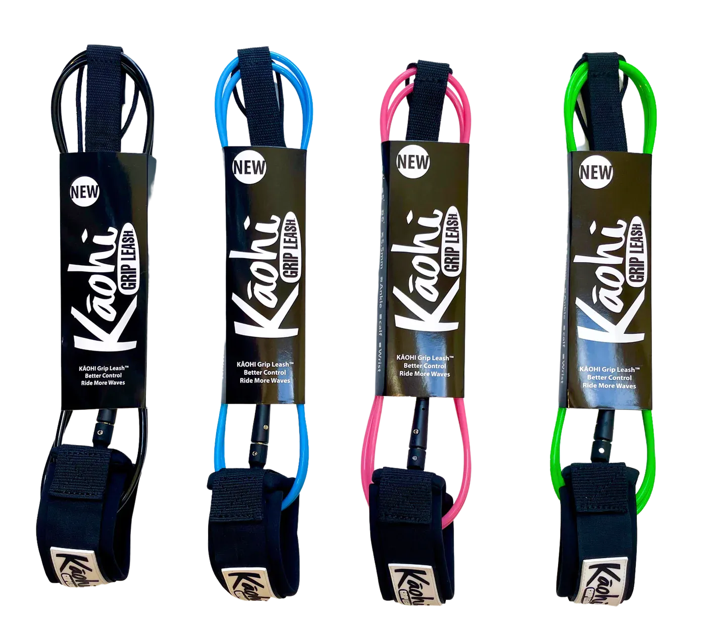 Kāohi Leash™ - Straight 5.5mm Foil and Surf
