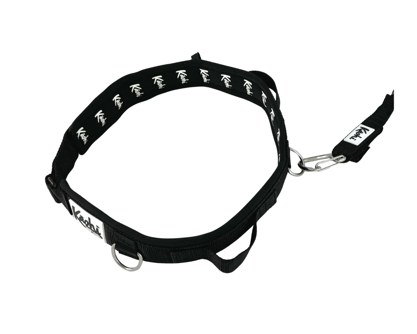 Kāohi Padded Black Belt™ Waist Belt