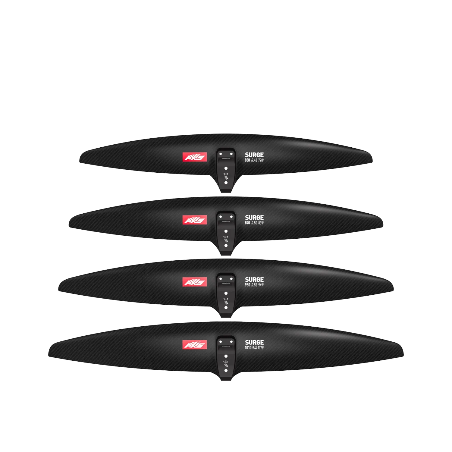 AXIS SURGE - ULTRA HIGH MOD REINFORCED CARBON FRONT WINGS