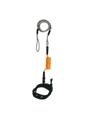 INVIZ Leash™ - Hybrid Foiling Leash / 7mm / Calf Cuff / Orange