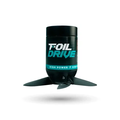 Foil Drive Integrated Mast High Power Motor w. 3 Blade Propeller