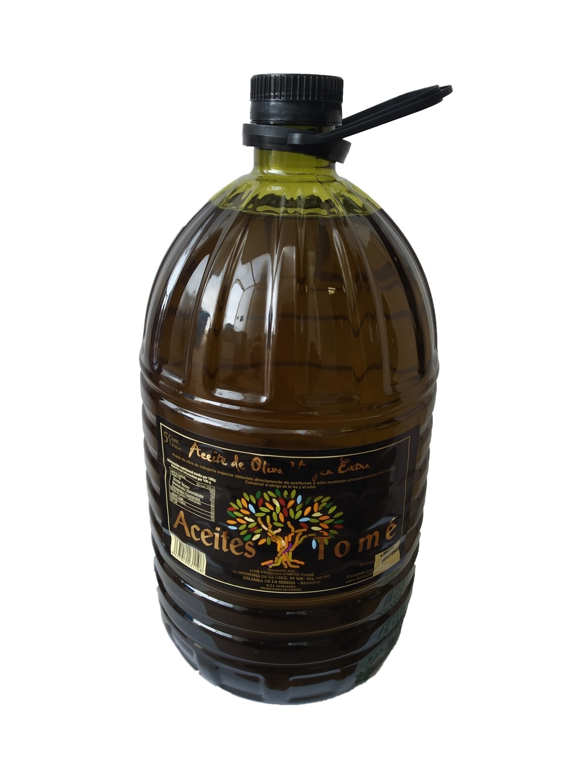 Caja de 2 garrafas de 5 litros de aceite de oliva virgen extra