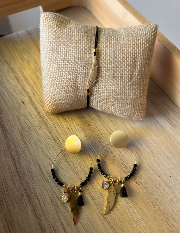 Bracelet plume