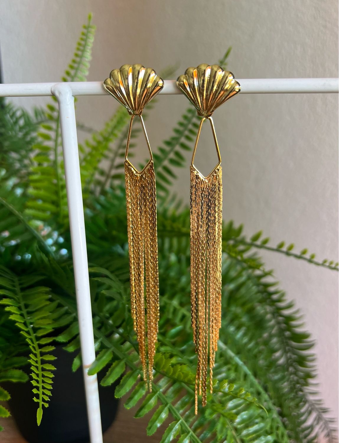 Boucle d’oreille coquillage