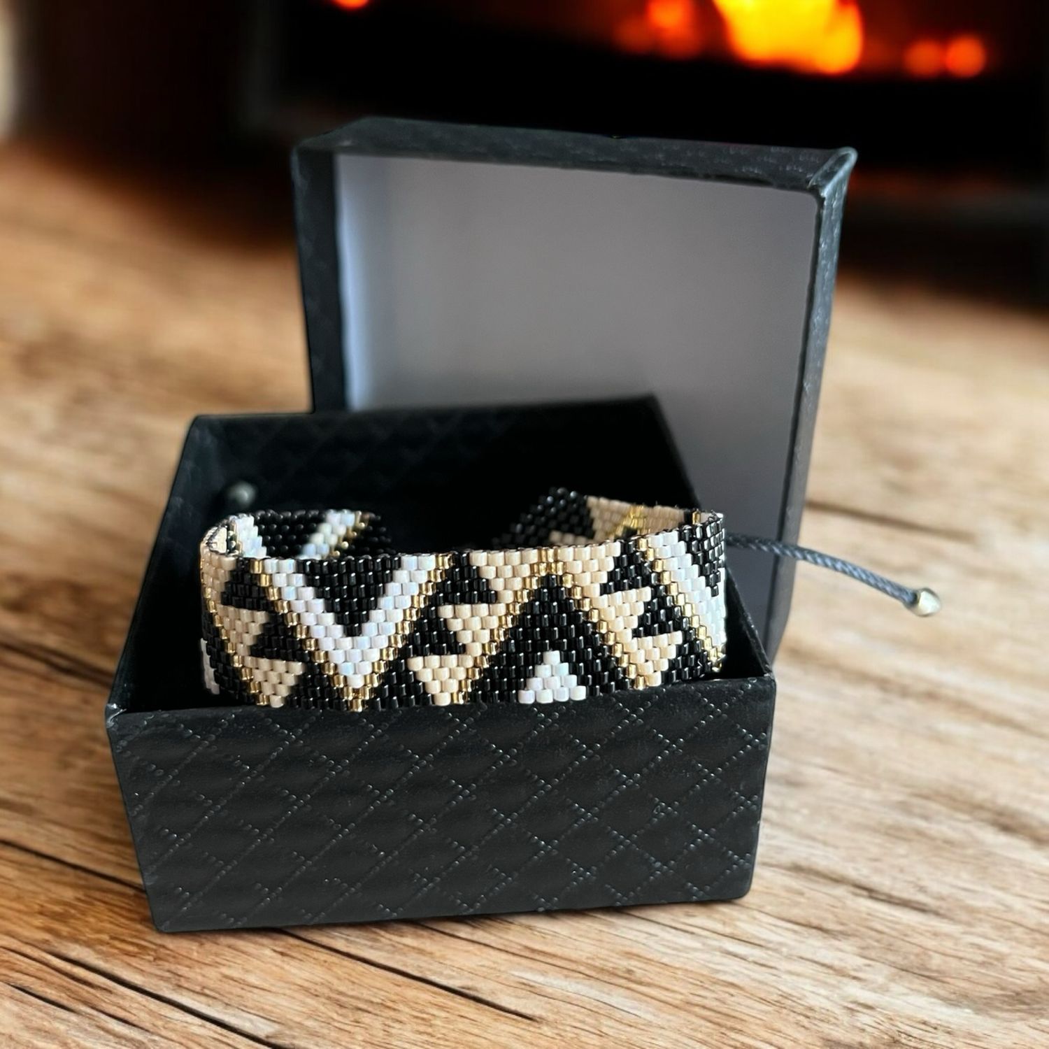 Bracelet sable &amp; nuit