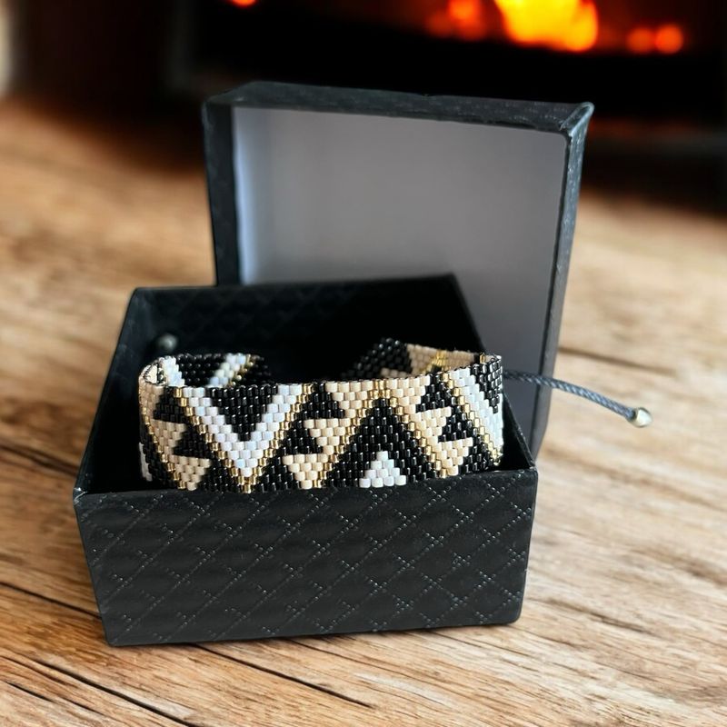 Bracelet sable &amp; nuit