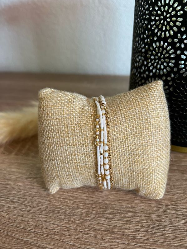 bracelet éclat d’ivoire