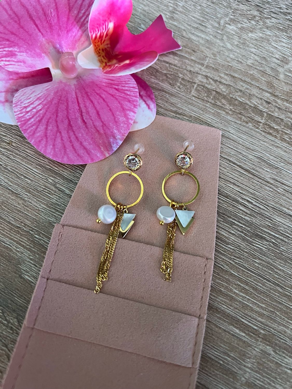 Boucle d’oreille or