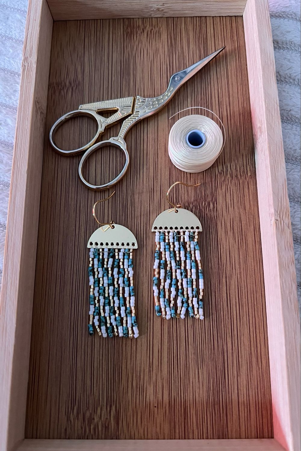 Boucle d’oreille élégance bohème