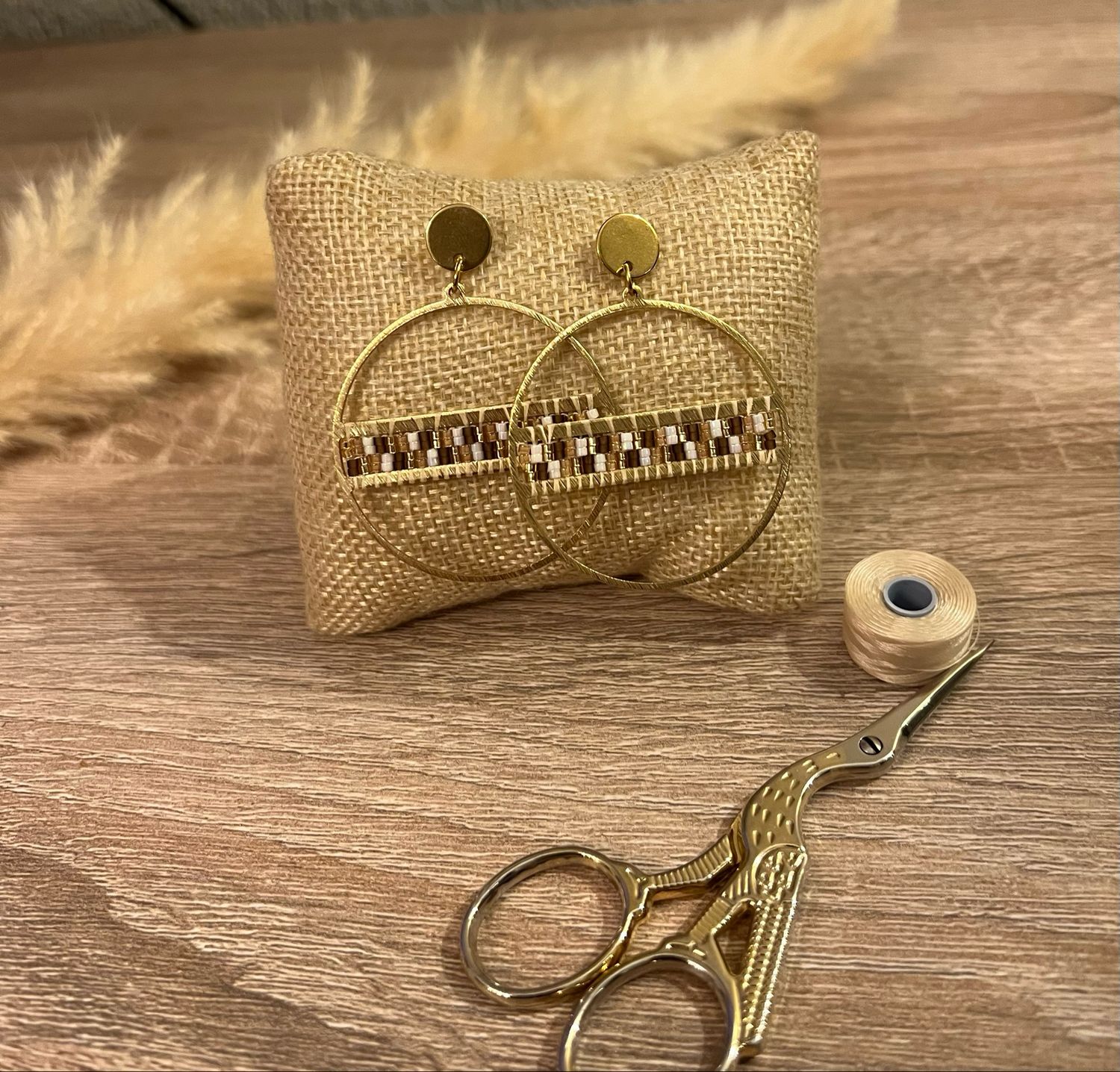 Créole tissé beige
