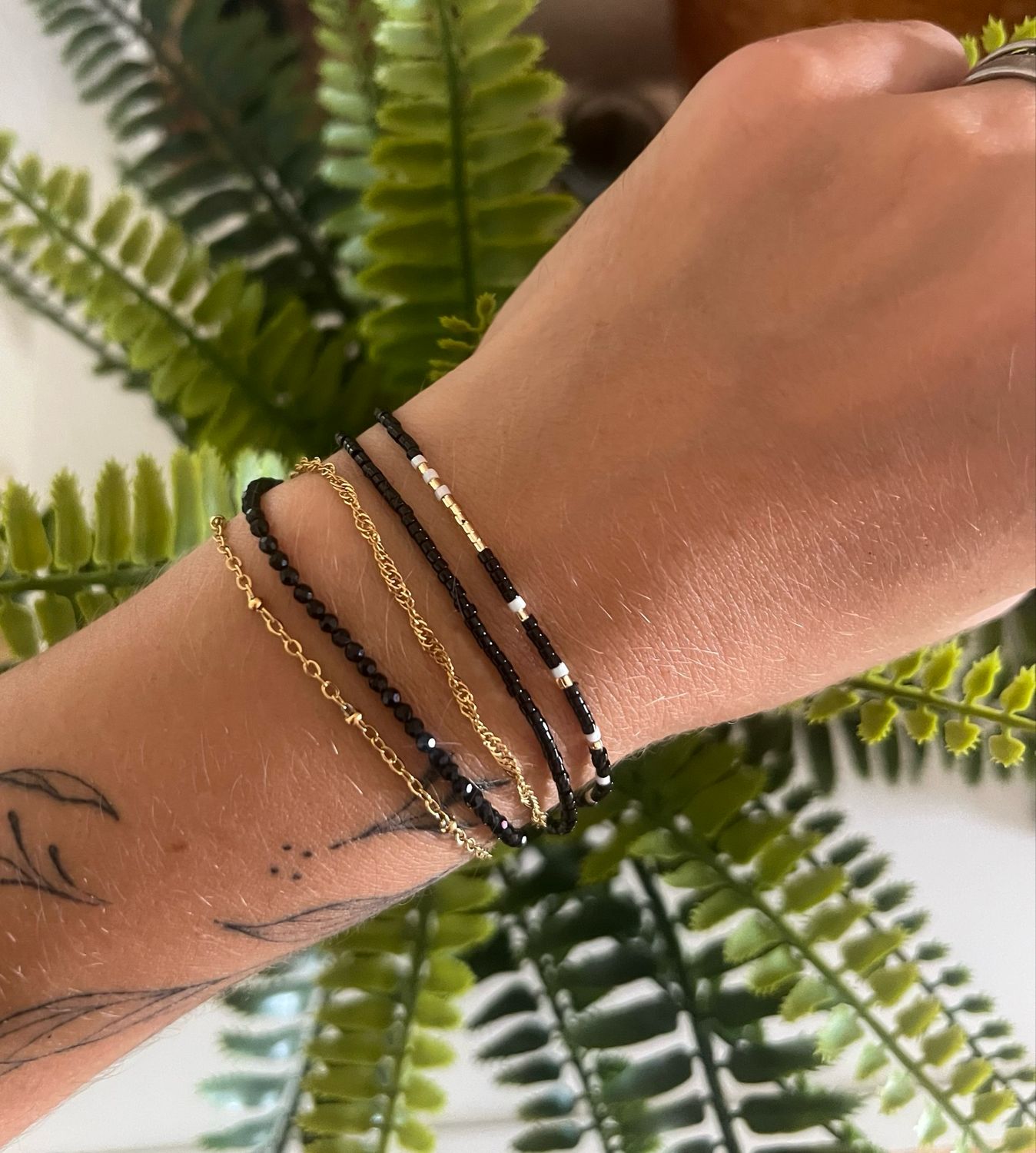 Bracelet Rayon d’or noir