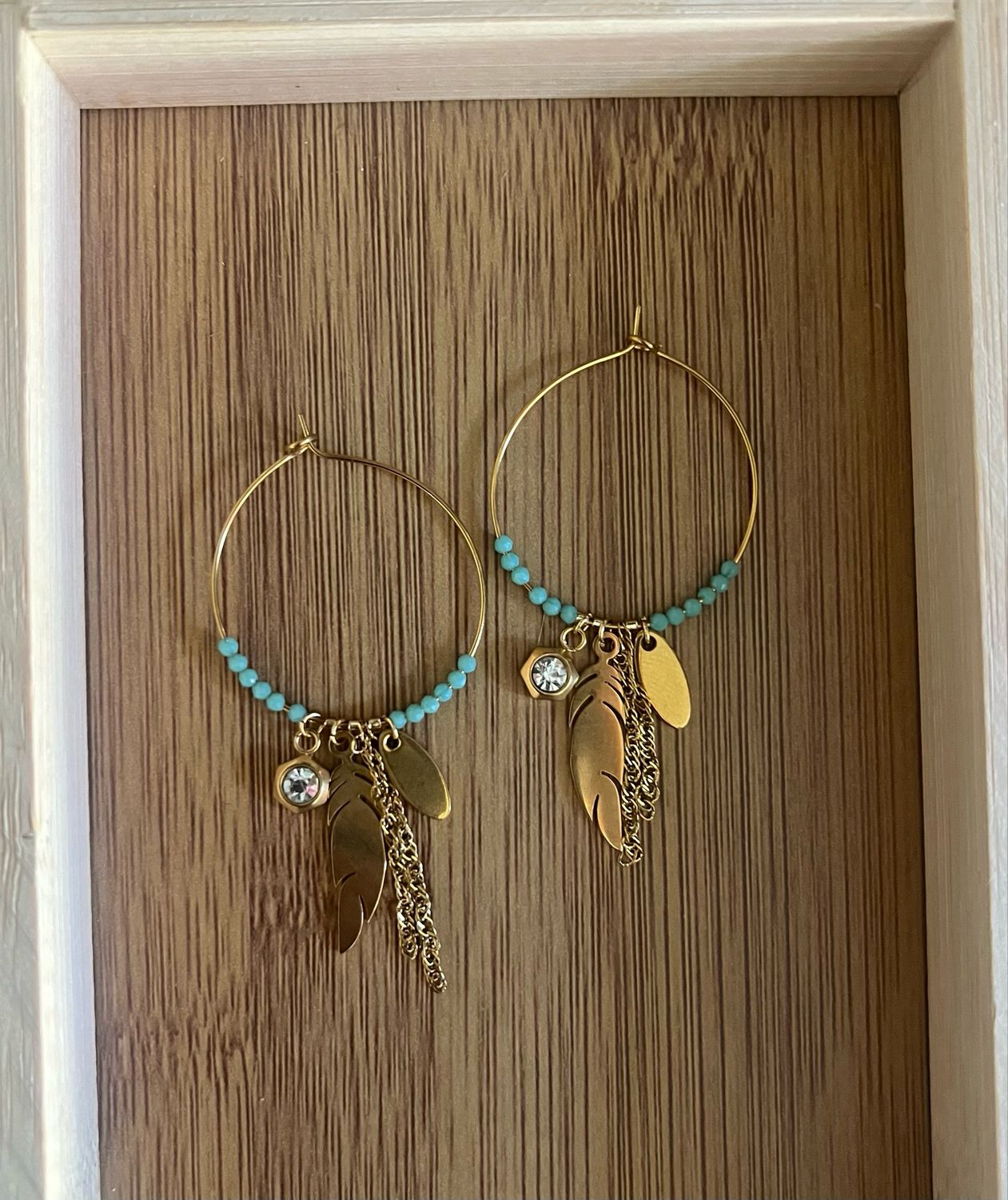 Créole turquoise