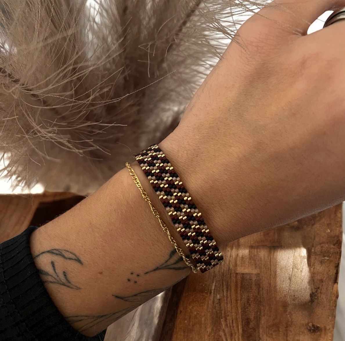 Bracelet beige