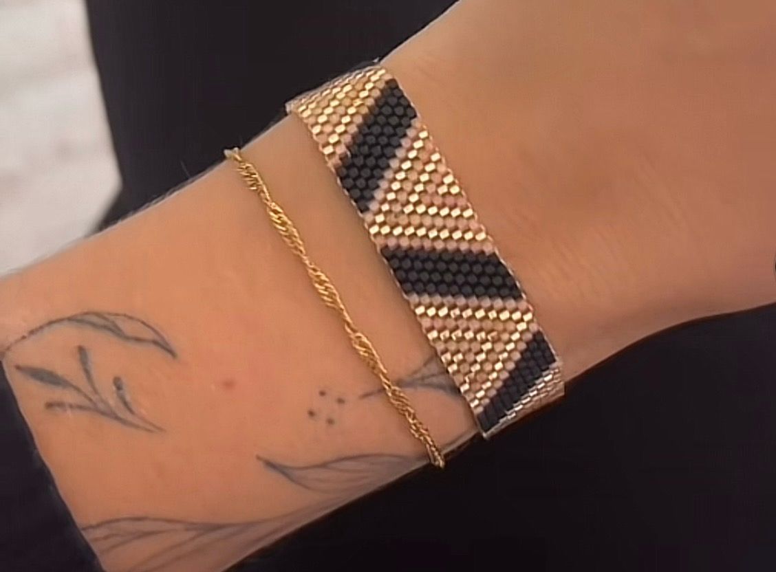 Bracelet Rayon d’or noir