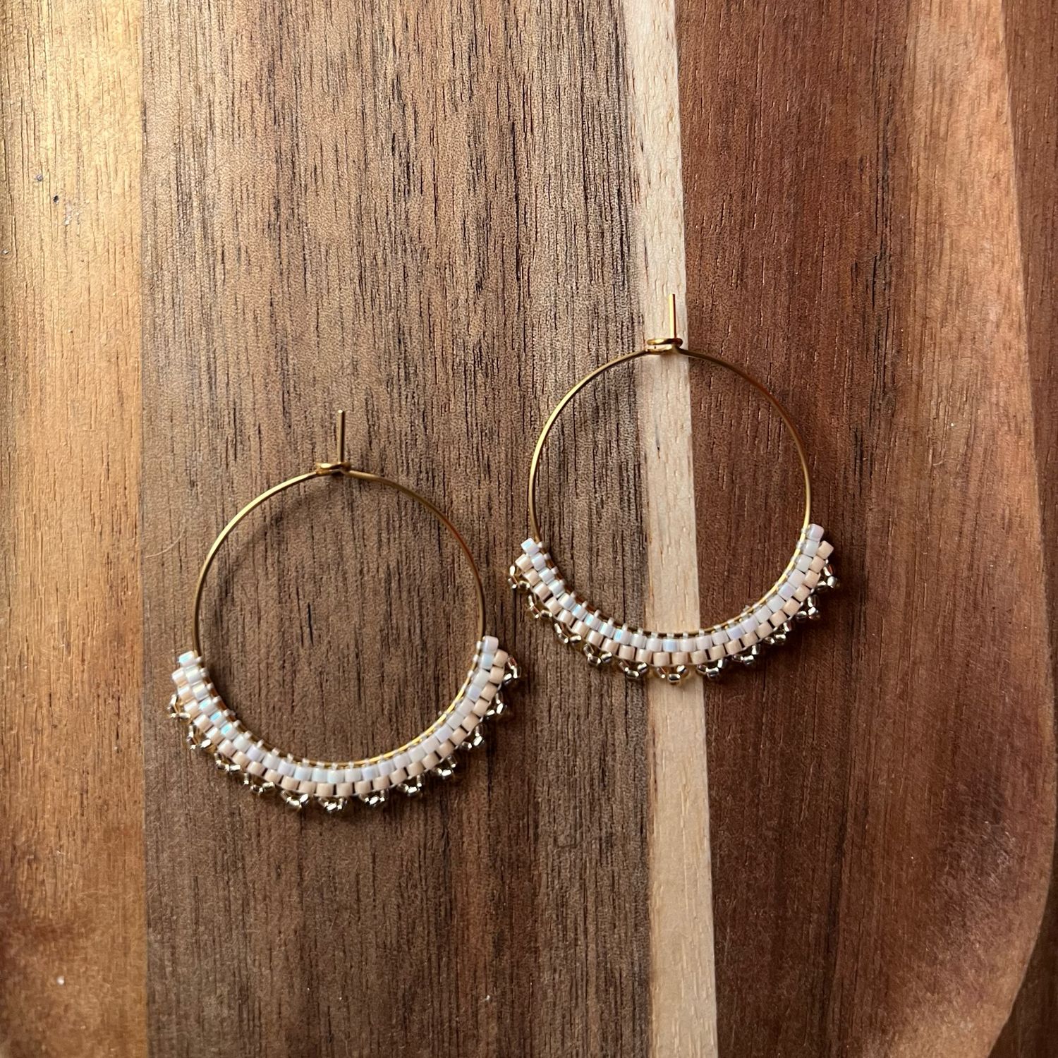 Créole blanche et beige