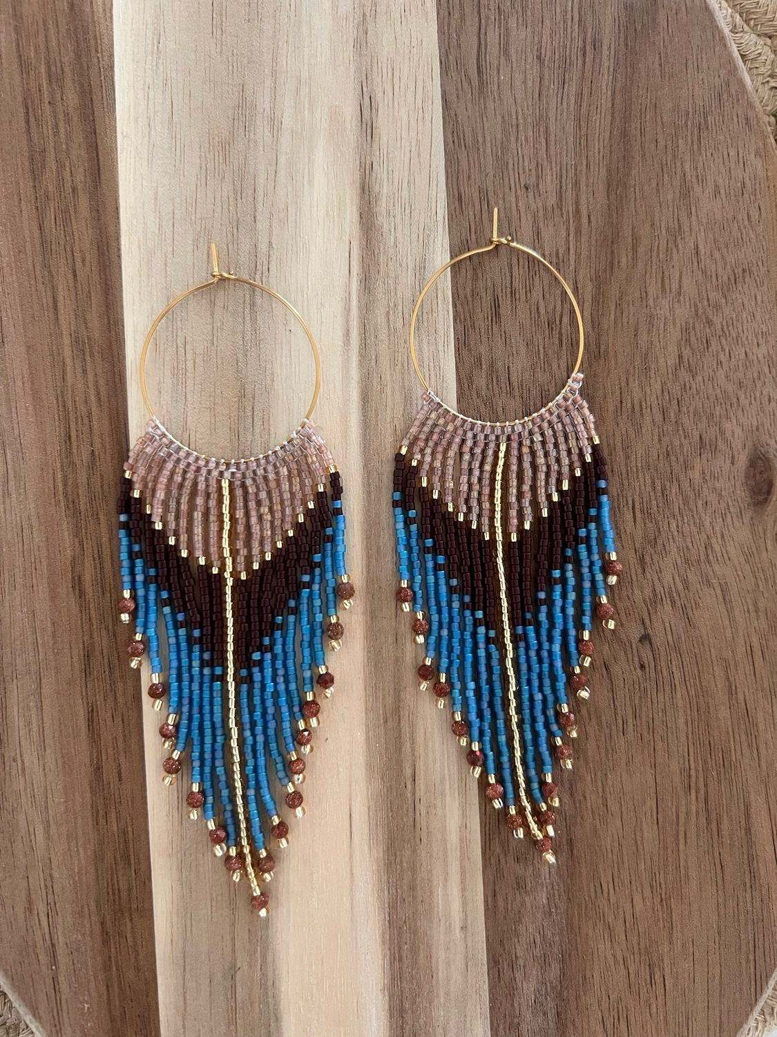 Boucle d’oreille pendante