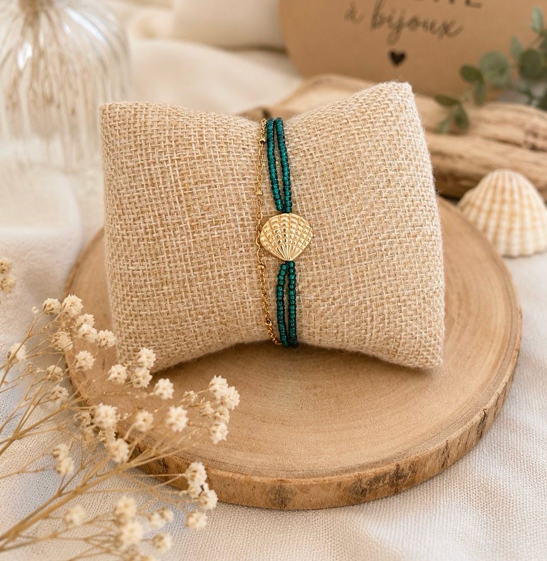 Bracelet coquillage