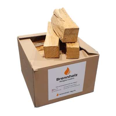 Brennholz-Schachtel