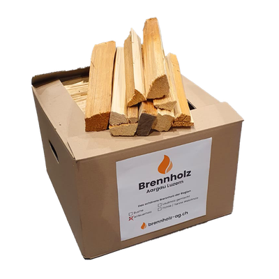 Anfeuerholz-Schachtel