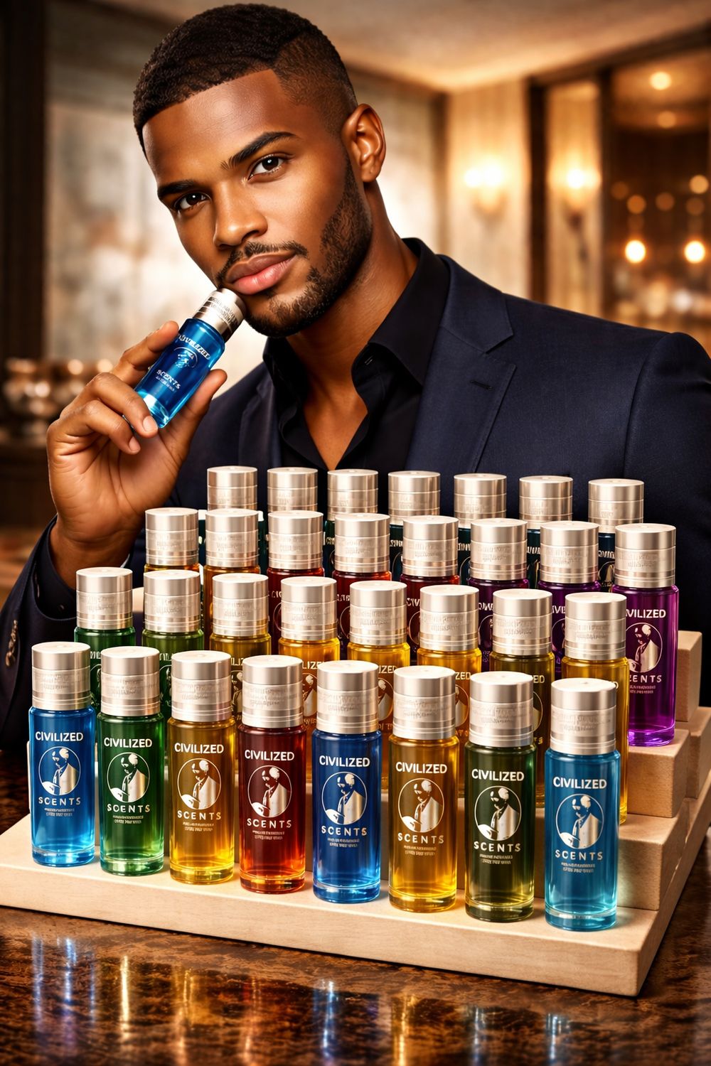 MEN'S 1/3 oz. or 1 oz. Roll on Bottles - Designer Types &amp; Traditional Fragrances