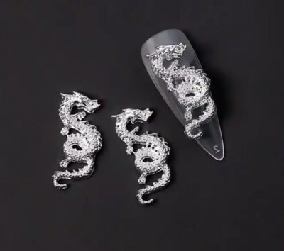 10pcs Chinese Dragon Charms