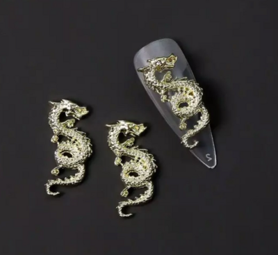 10pcs Chinese Dragon Charms