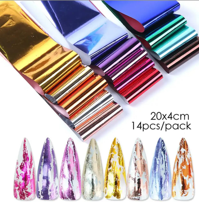 14pc Nail Foils