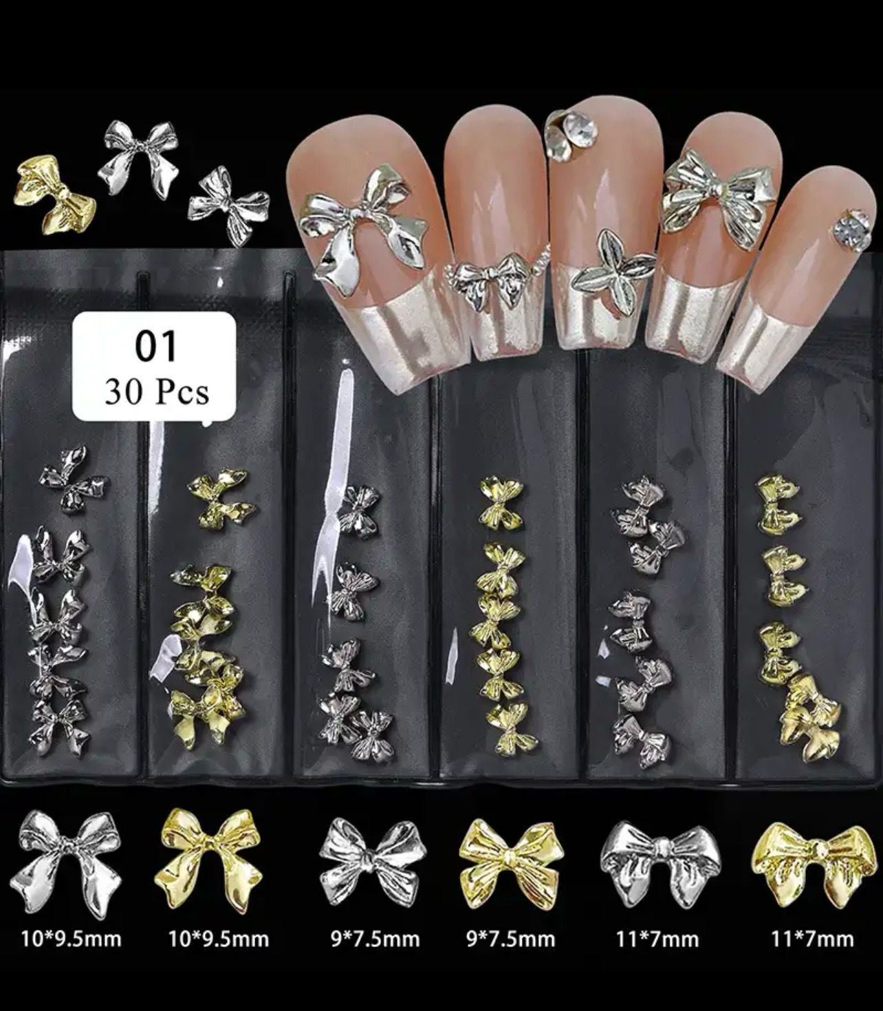 Gold &amp; Silver Bows