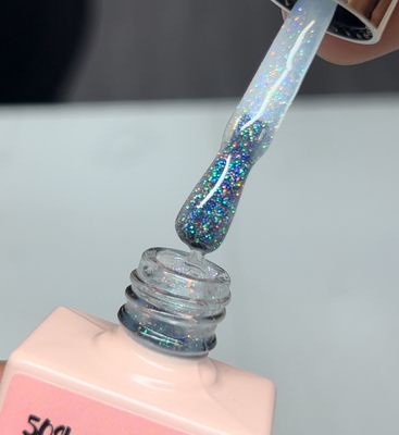 Iridescent Glitter Topcoat