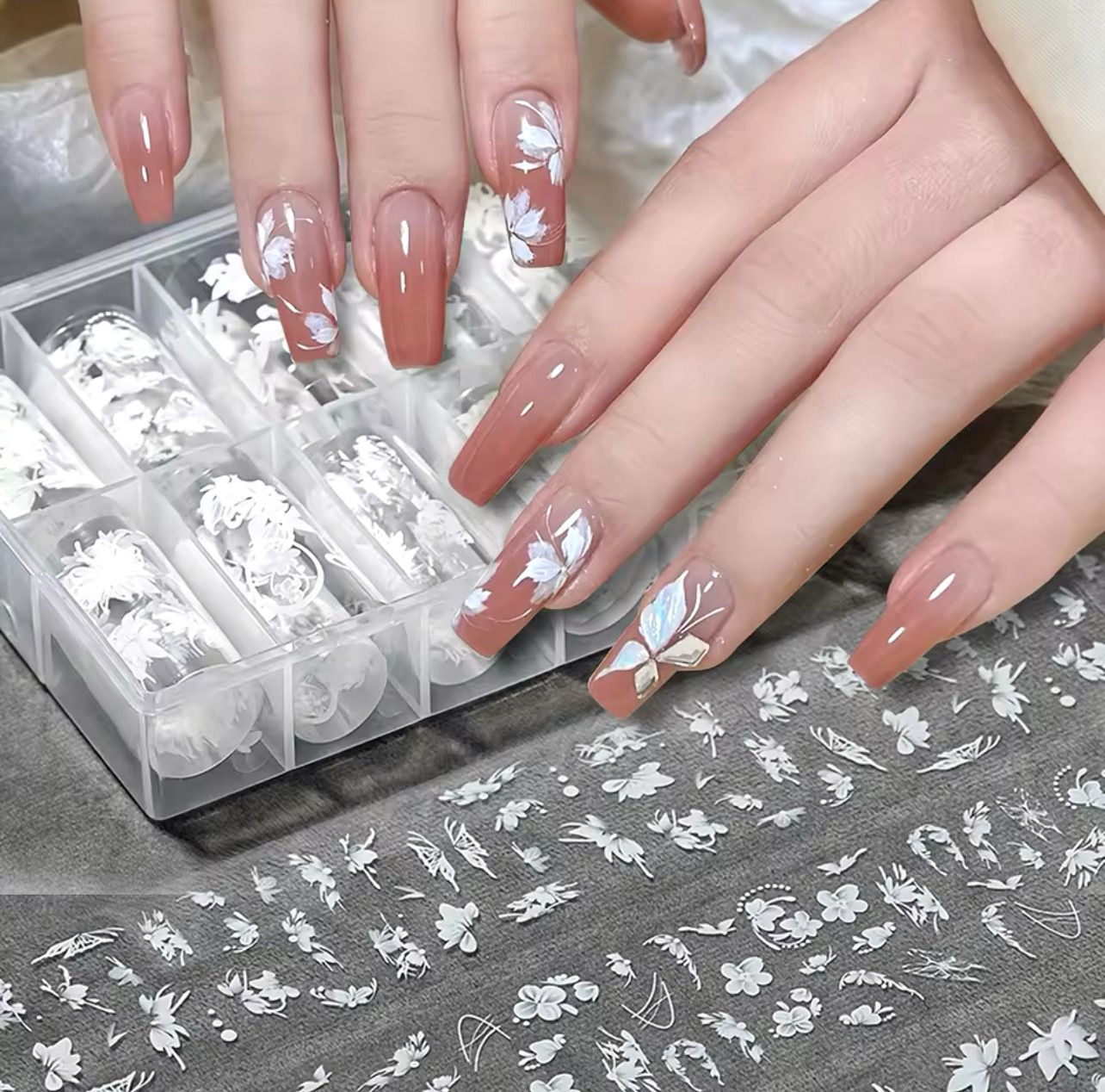 Flower Nail Foil